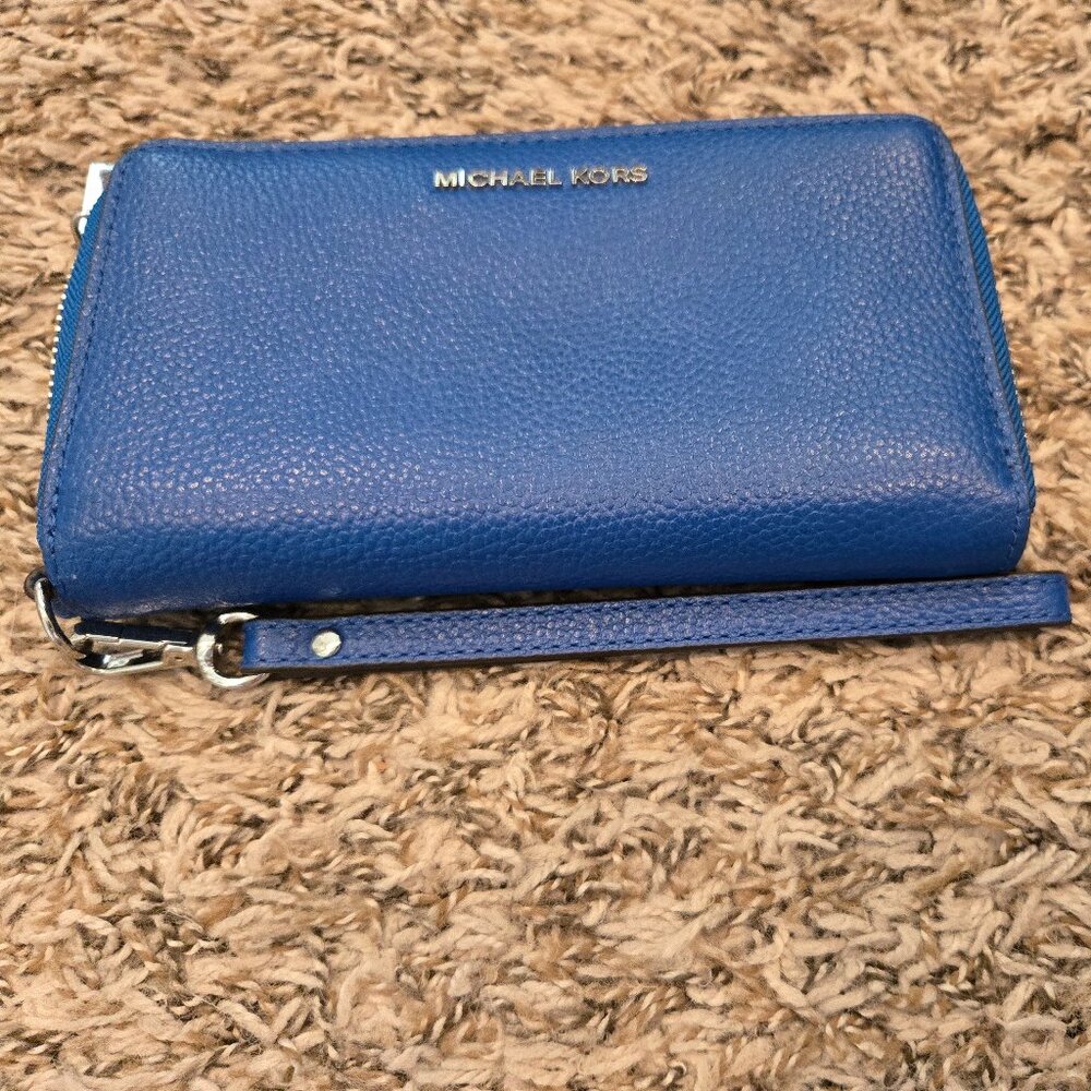 Cobalt Blue Michael Kors Wallet